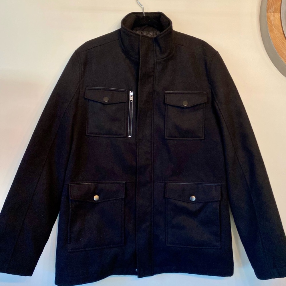 Men’s Britches Coat, Black size Large